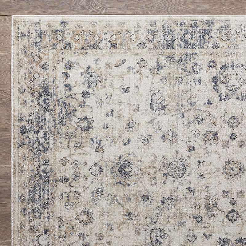 Loomaknoti Kehleigh Ad Cream Area Rug