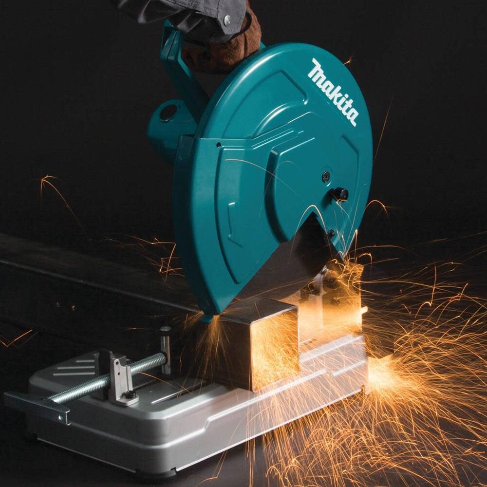 Makita 15 AMP 14 in. Cut-Off Saw with Tool-Less Wheel Change LW1400 from Makita