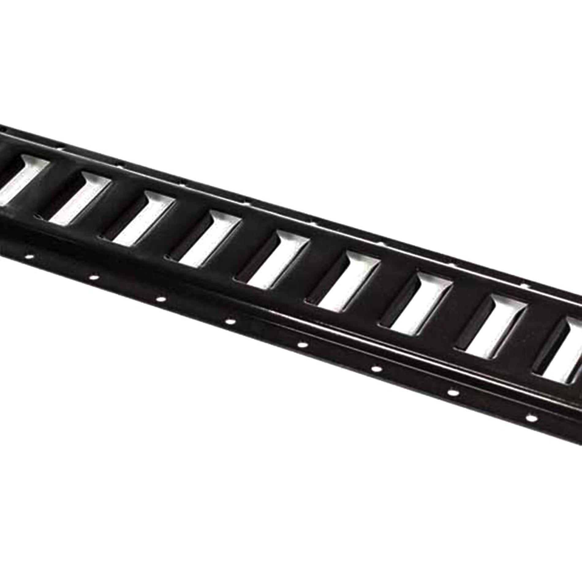 E-Track Tie-Down KIT! 6 Powder-Coated 5' Horizontal E Track Rails, 8 End Caps, 8 Rope Tie-Offs, 8 O Rings | Trailer Accessories, Cargo Securement