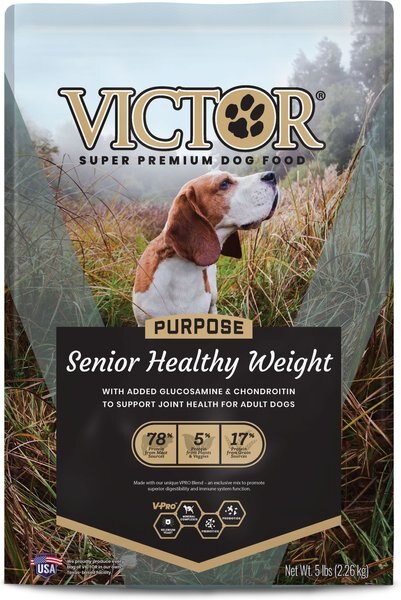 VICTOR Purpose Senior Healthy Weight Dry Dog Food