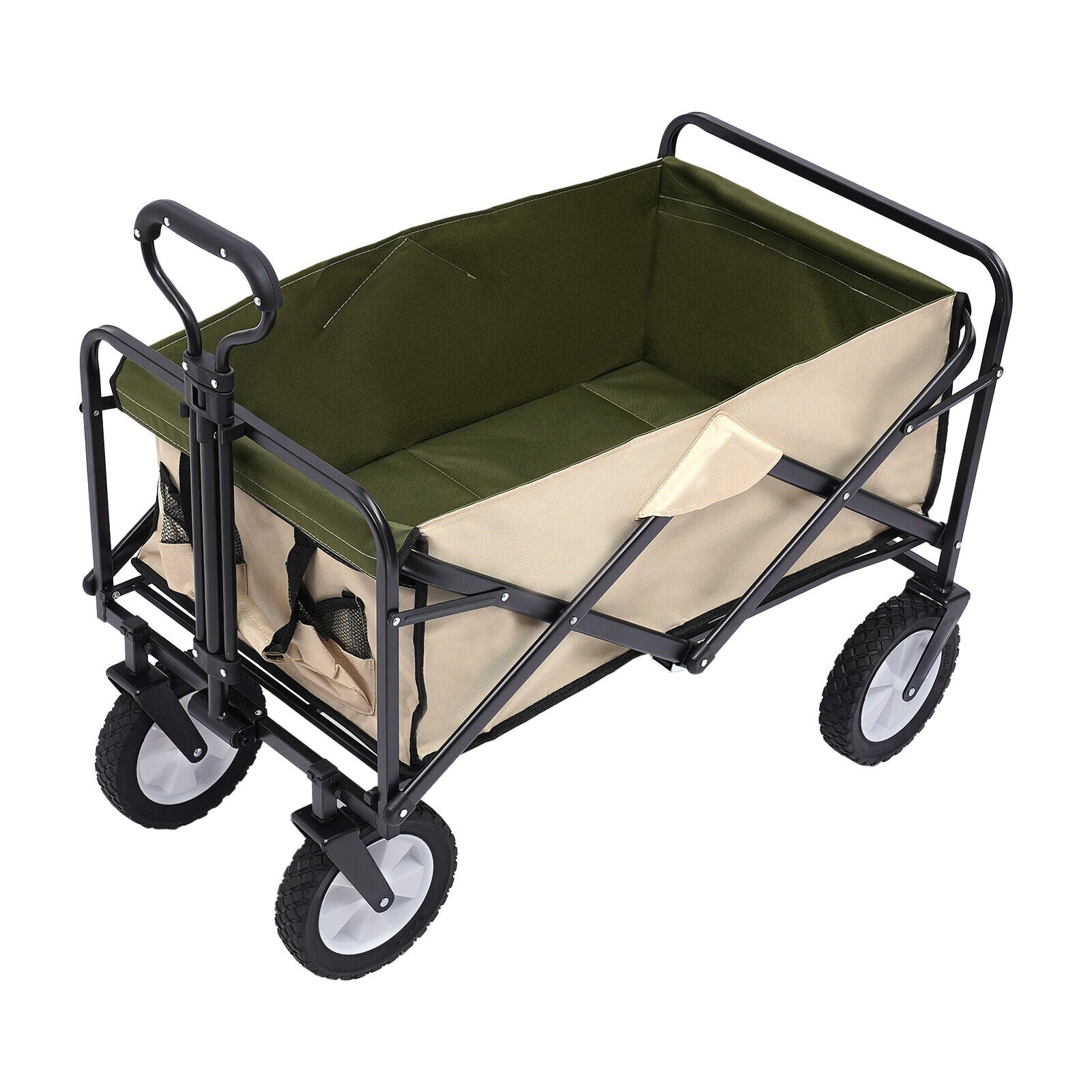 TOOL1SHOoo Folding Utility Wagon Cart 220 LBS