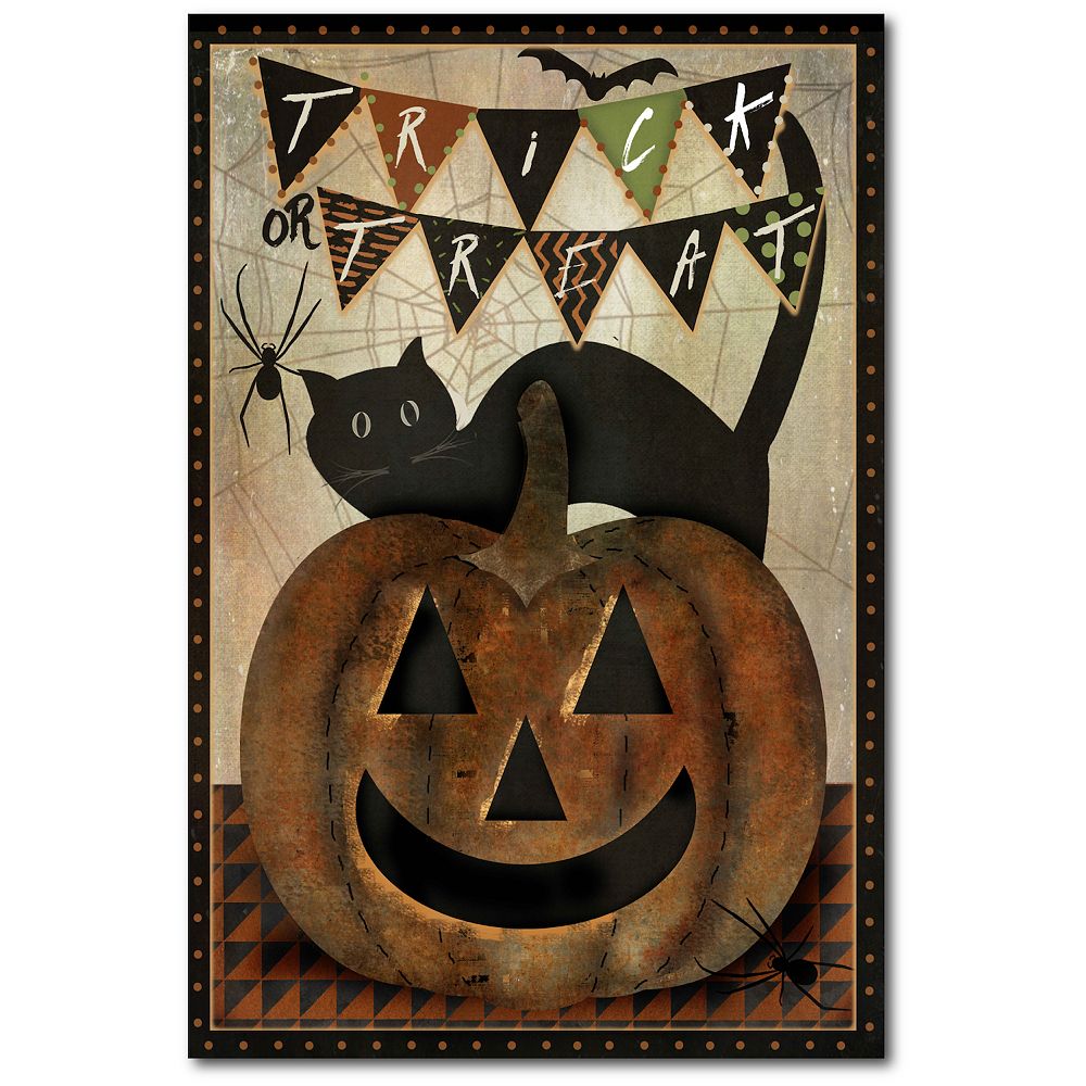 Courtside Market Trick Or Treat Canvas Wall Art