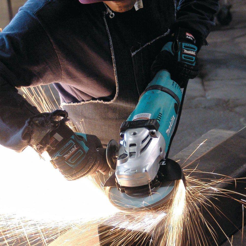 Makita 15 Amp 7 in. Angle Grinder with Soft Start GA7040S