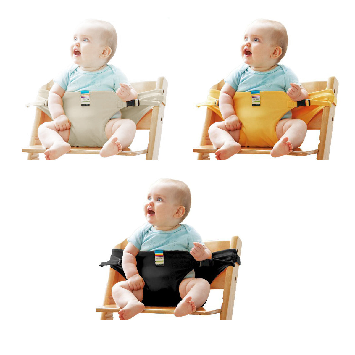 Baby High Chair Harness Travel Belt Safety Portable Safe Universal Strap Adjustable Washable Toddler Cloth Easy Booster