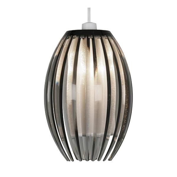 Oaks 669 S SM Shimna Smoked Acrylic Non Electric Pendant 140mm