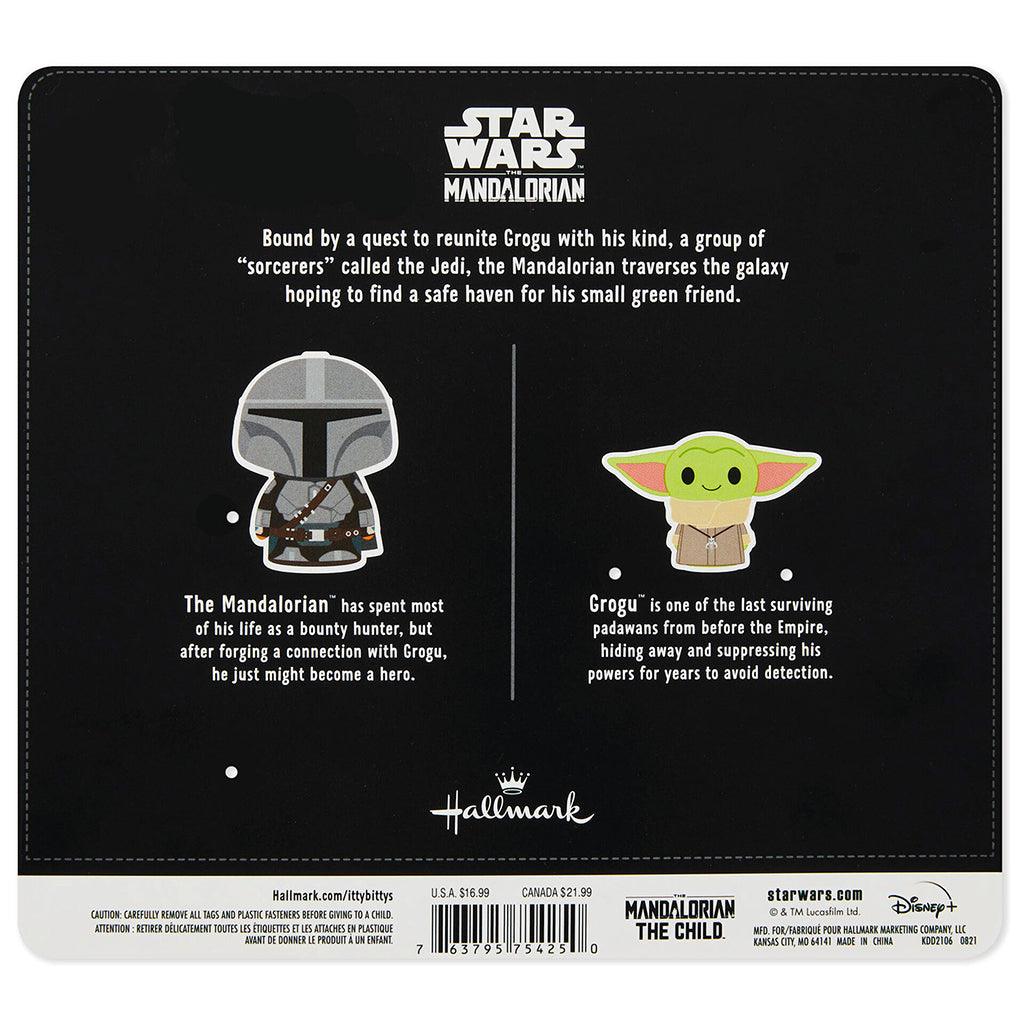 Hallmark  itty bittys® Star Wars™ The Mandalorian™ and Grogu™ Plush, Set of 2