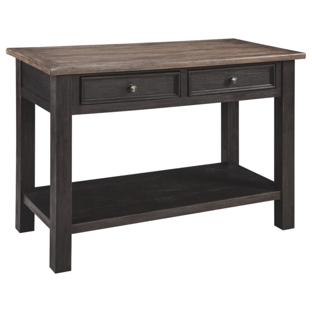 Signature Design by Ashley  Tyler Creek Casual Grayish Brown Sofa Table