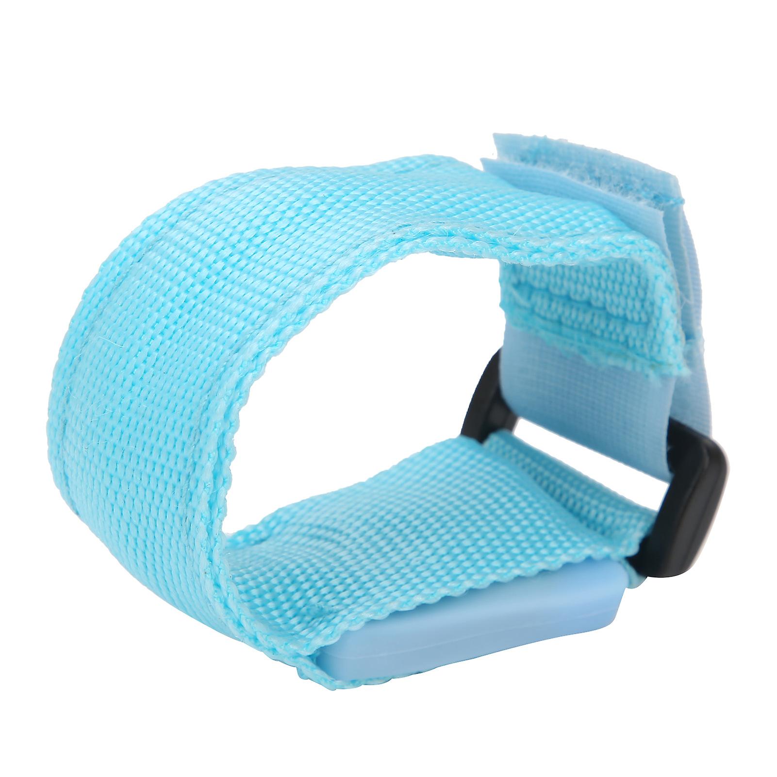 Outdoor Running Led Armband Adjustable Flashing Wristband Cycling Light Up Braceletblue