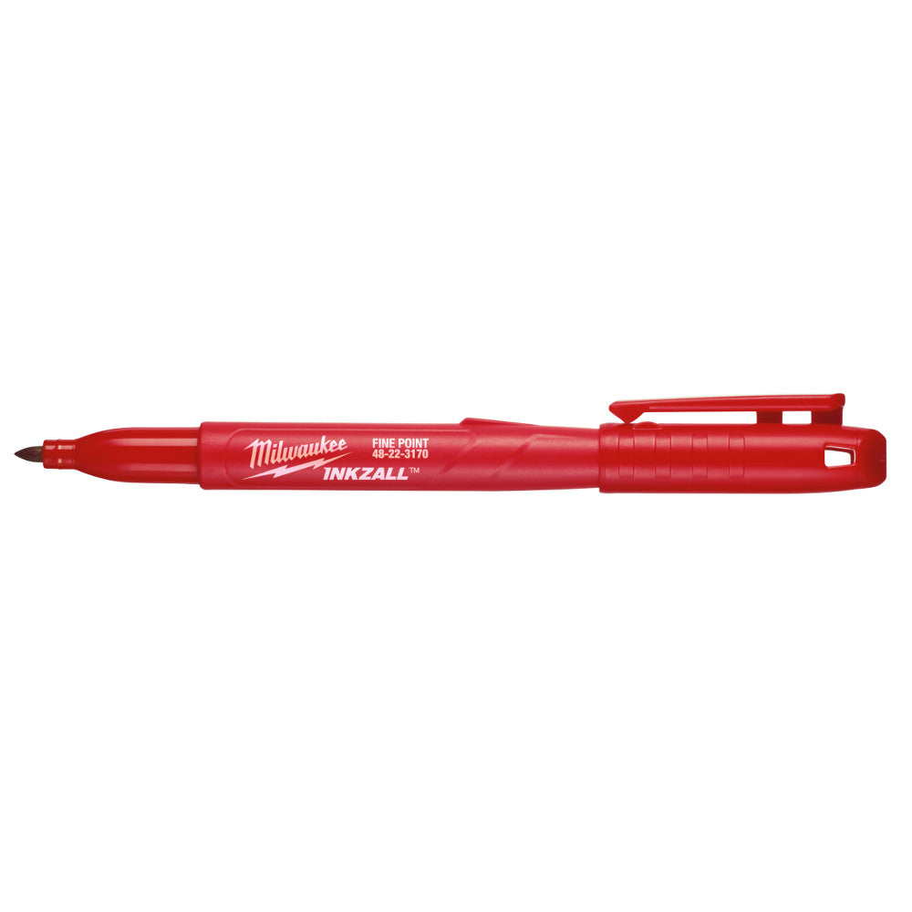 Milwaukee 48-22-3170 INKZALL Red Fine Point Markers