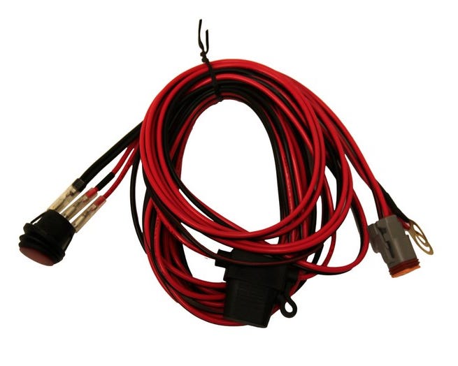 Rigid  Wire Harness for 4 inch 6 inch Light Bars 40194