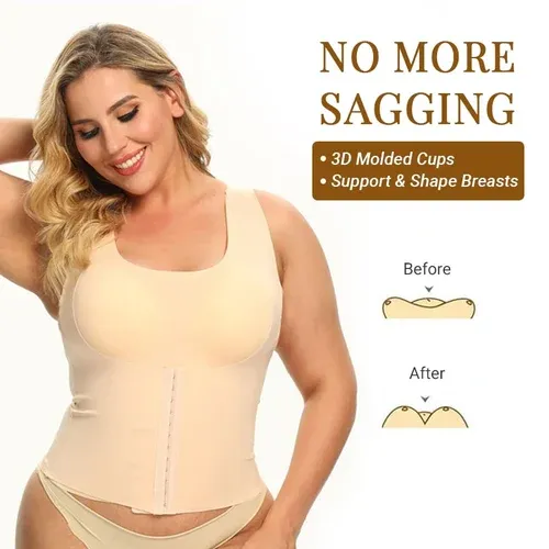 🔥 2023 heißer Verkauf 49% OFF- Shapewear 3-in-1 Taillen-Trainer-BH