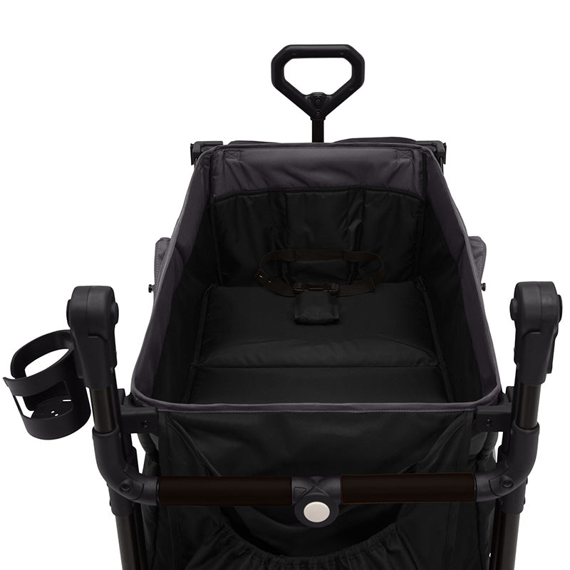 Little Folks by Delta Children City Wagon Cruiser Stroller, Black