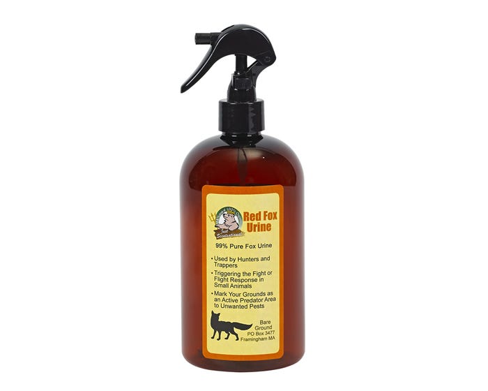 Bare Ground Just Scentsational Fox Urine Predator Scent Spary， 16oz - FU-16TR