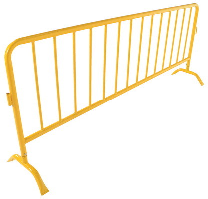 Vestil PRAIL 102 HD Y hd yellow barrier w/curved f...