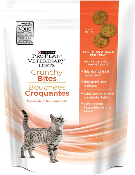 Purina Pro Plan Veterinary Diets Crunchy Bites Crunchy Cat Treats