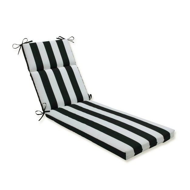 Cabana Stripe Chaise Lounge Outdoor Cushion Pillow Perfect