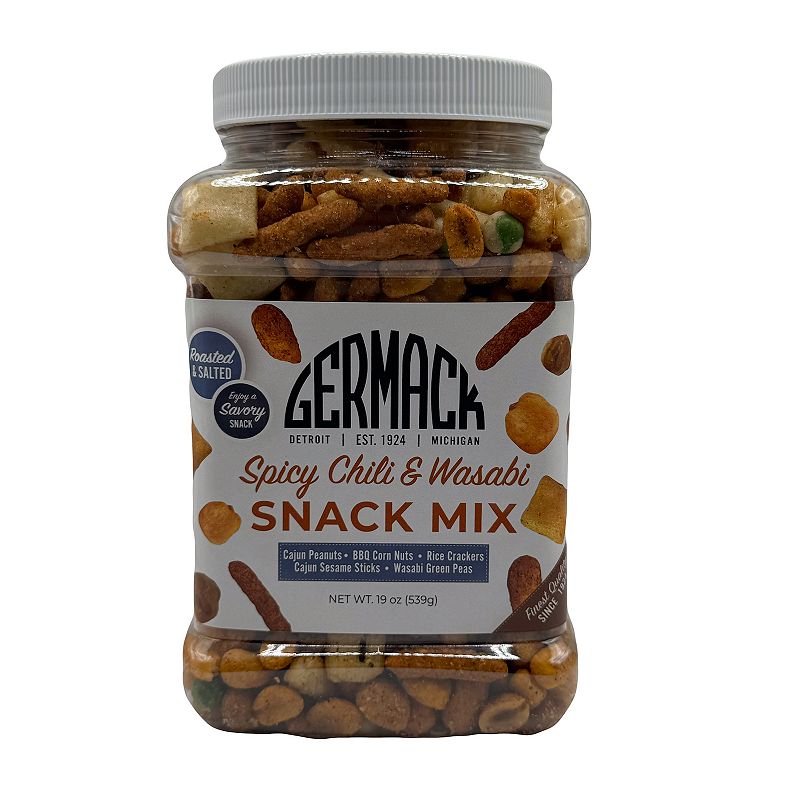 Germack Spicy Cajun and Wasabi Snack Mix