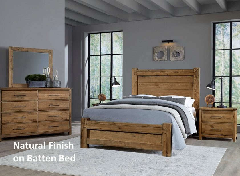 Dovetail Sunbleached King or Queen bed