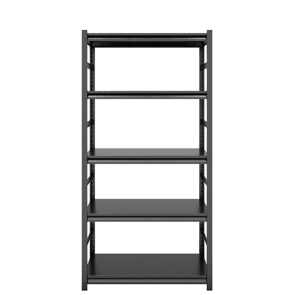 Adjustable Heavy Duty Metal Shelving   5 Tier Storage Shelves  2000LBS Load  Kitchen  Garage  Pantry   63*31.5