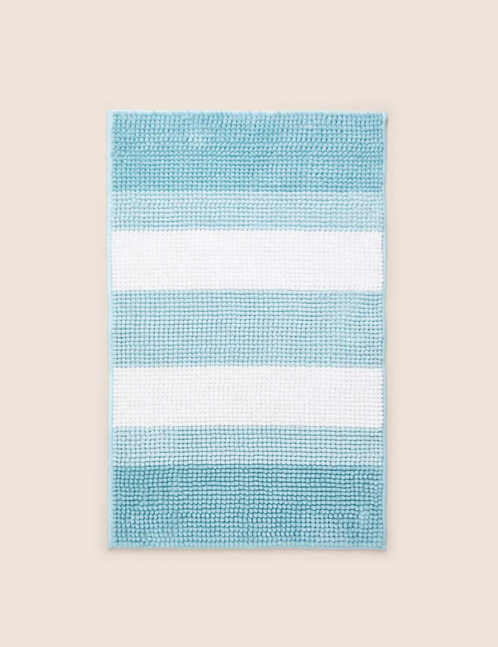 Bobble Striped Bath Mat