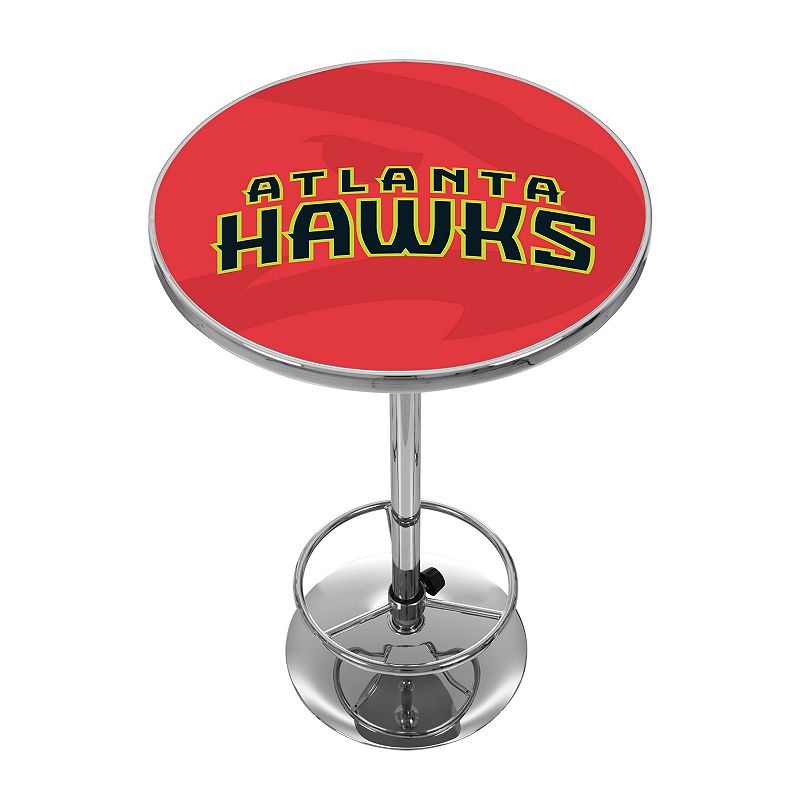 Atlanta Hawks Chrome Pub Table