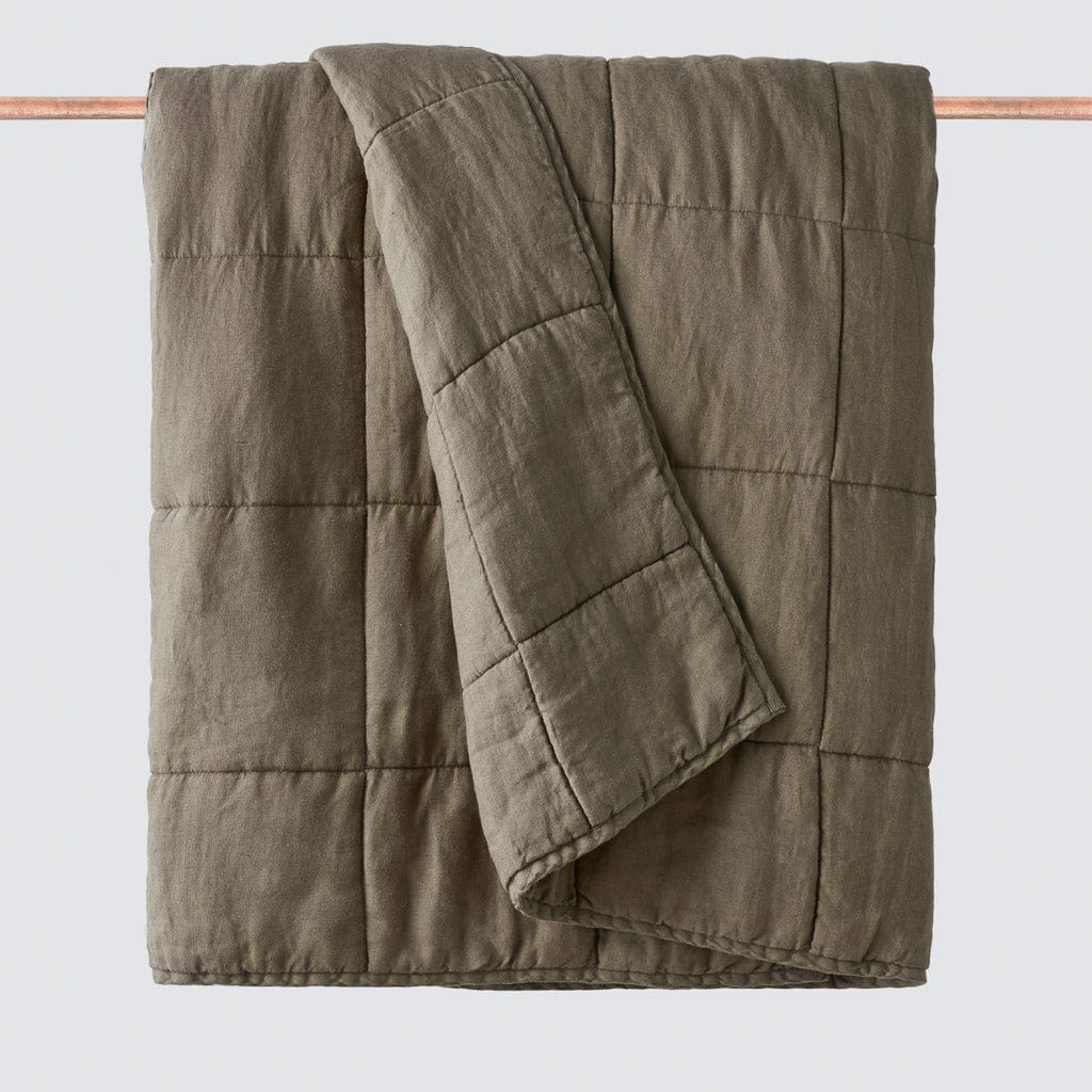 Stonewashed Linen Quilt