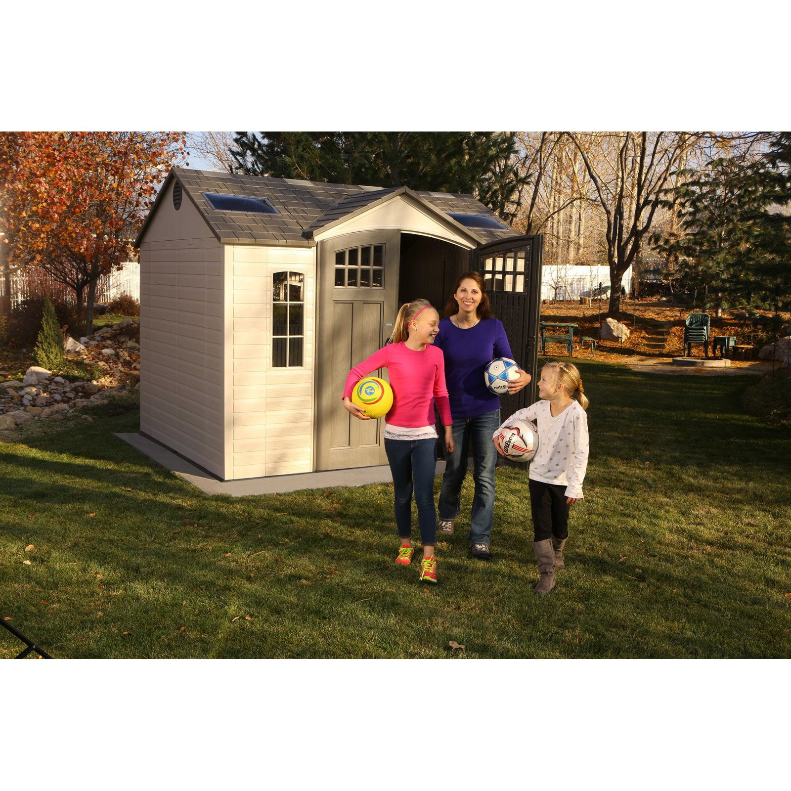 Lifetime 10 x 8 ft. Outdoor Storage Shed