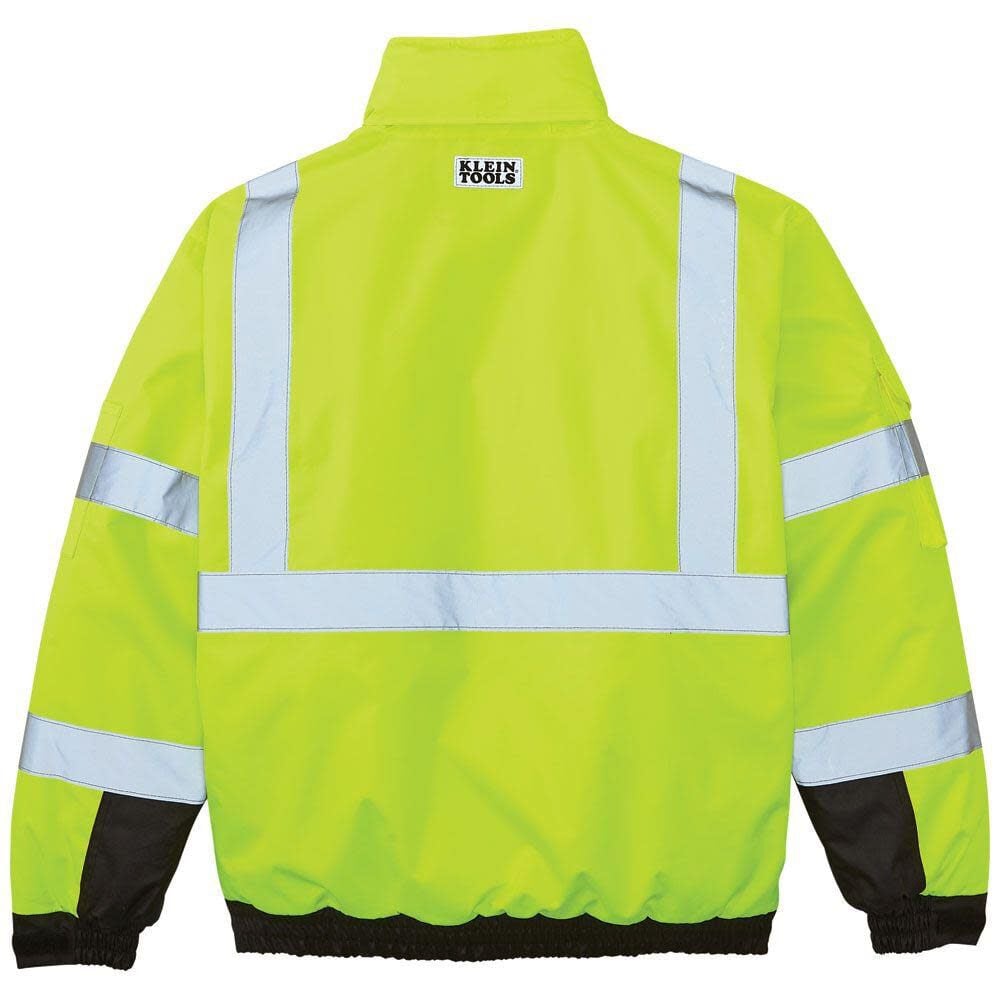 Klein Tools High Visibility Bomber Jacket XXL 60501 from Klein Tools