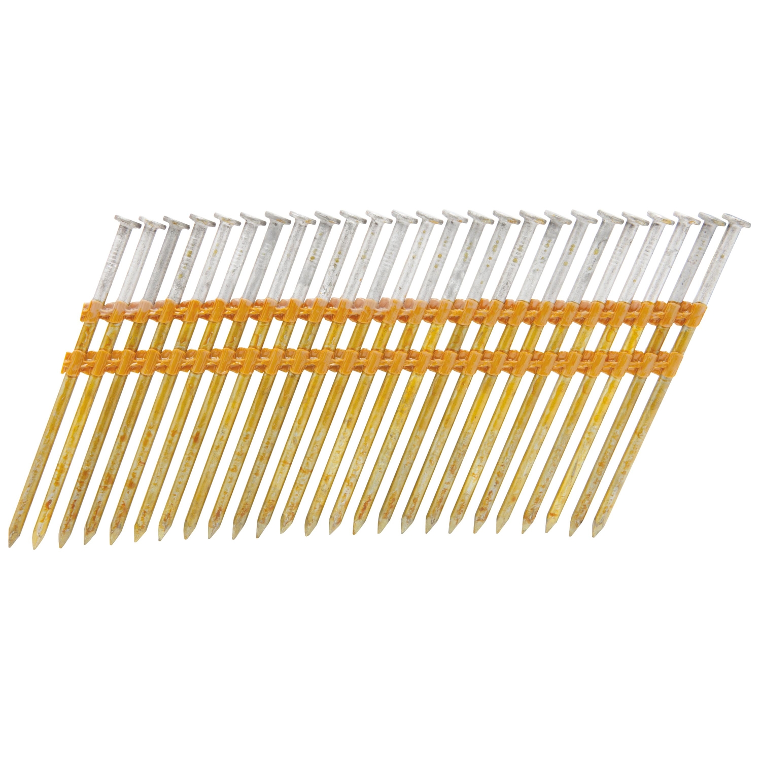 Stanley Bostitch 3-1/2 in. 10 Ga. Plastic Strip Hot-Dip Galvanized Framing Nails 21 deg 4，000 pk