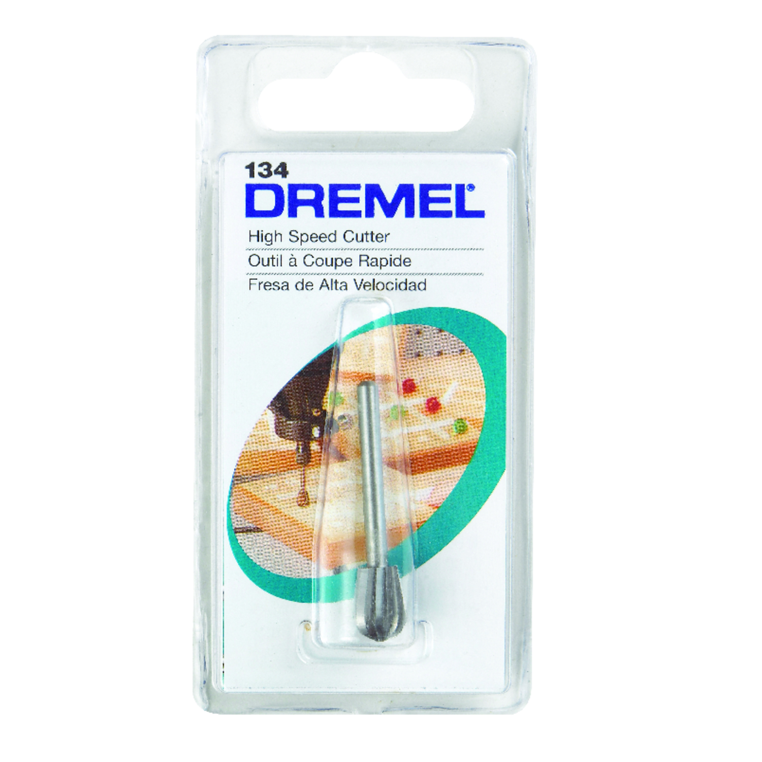 Dremel 5/16 in. X 1-1/2 in. L Steel High Speed Cutter 1 pk