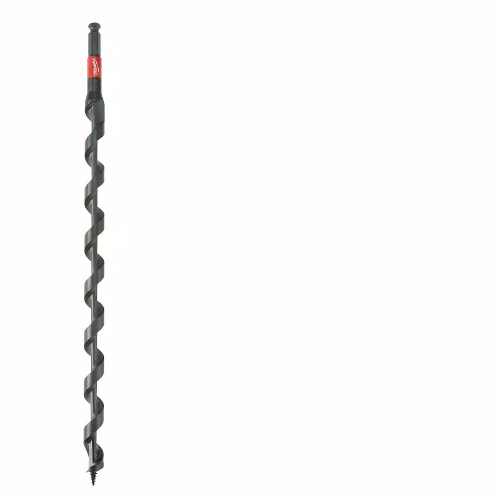 Milwaukee 1 in. x 18 in. Shockwave Linemanand#8217;s Impact Auger Bit and#8211; XDC Depot