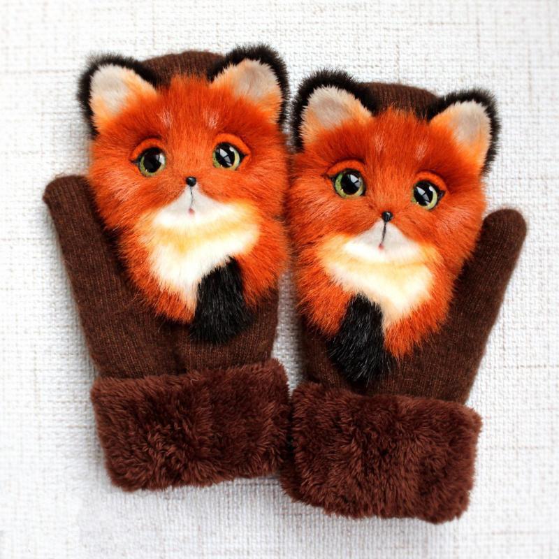 Cute Animal Mittens