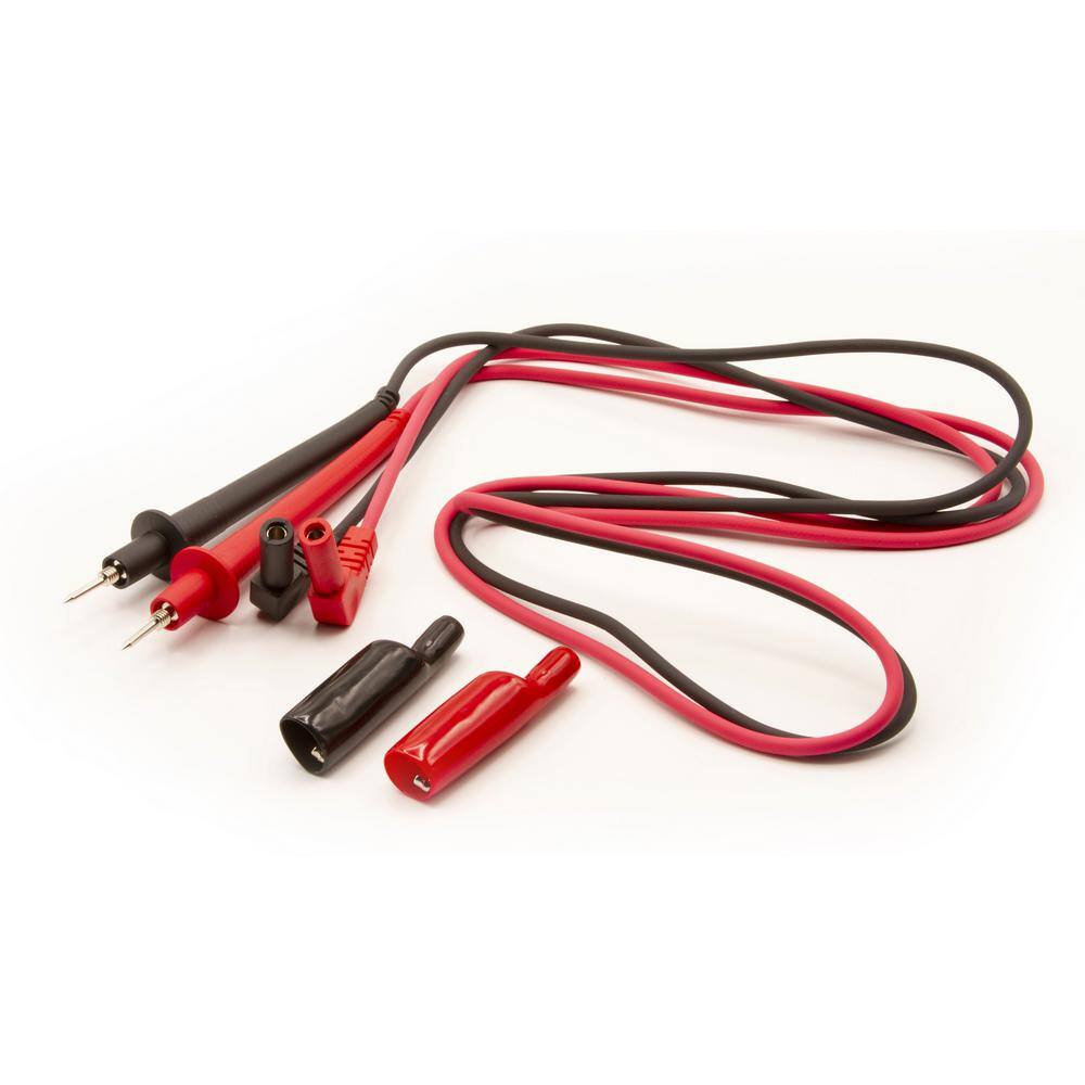 TRIPLETT 48 in. Test Leads with Screw-On Alligator Clips 79-374