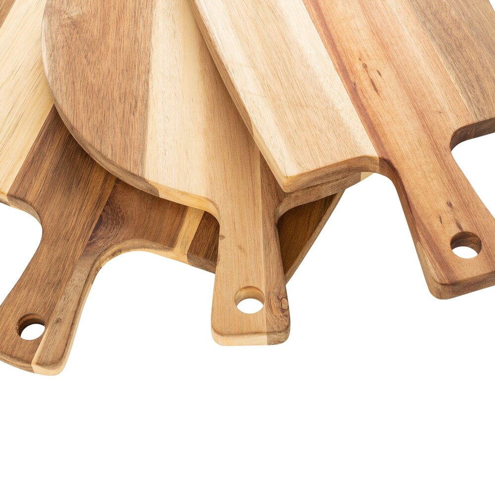 Cutting Boards for Kitchen   3 Piece Acacia Wood Cutting Board Set with by Classic Cuisine