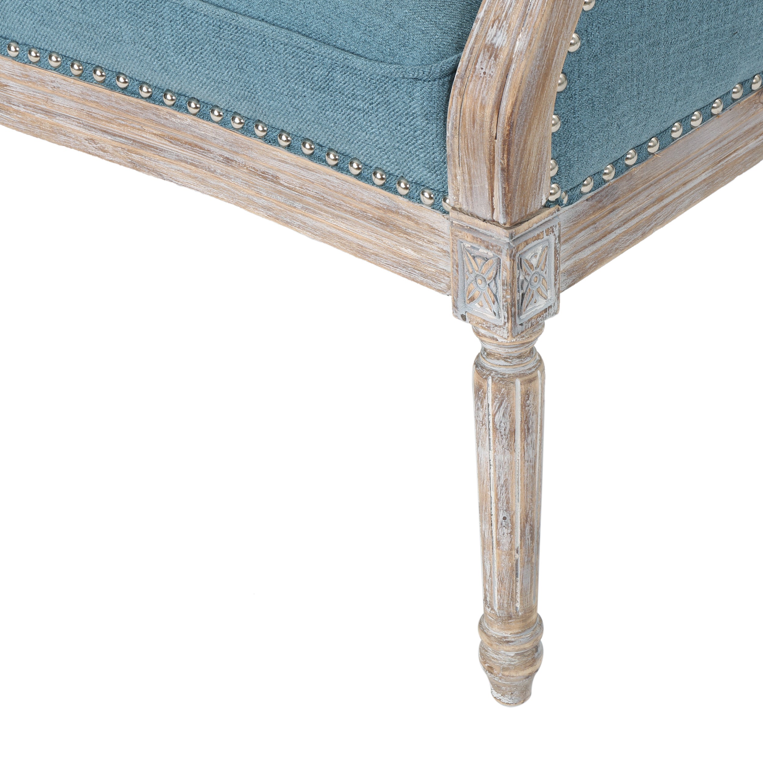 Megan Traditional Tufted Upholstered Loveseat