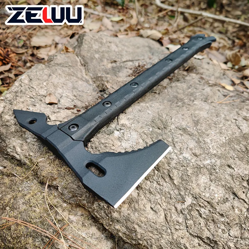 New Arrival Tactical Tomahawk Straight Axe Special Design Outdoor Self defense Survival Tools Multi Function Hiking Camping Axe