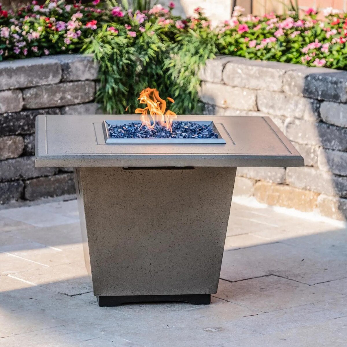 American Fyre Designs Cosmopolitan 36-Inch Square Propane Gas Firetable