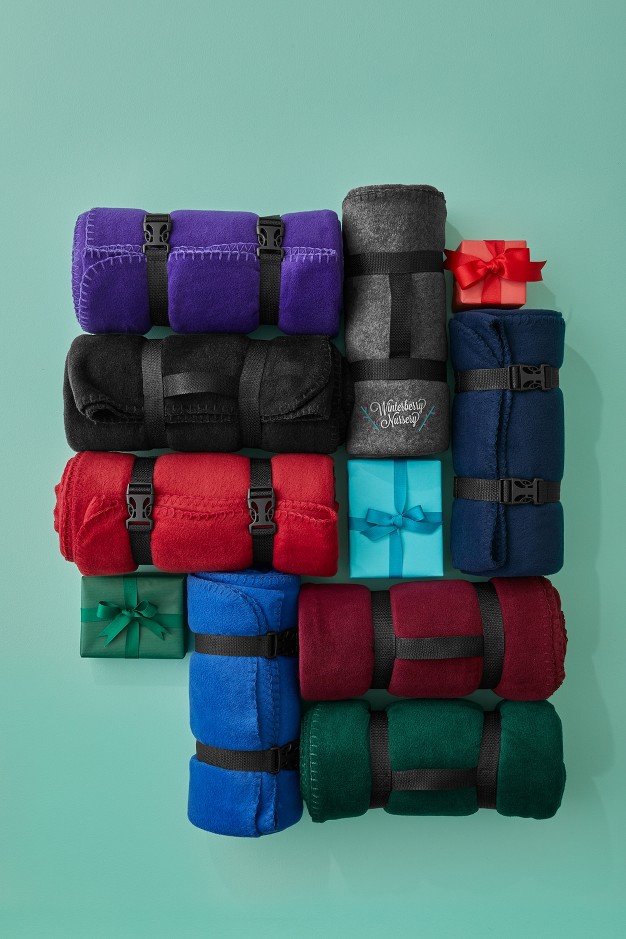 Port Authority Value Fleece Blanket With Carrying Strap