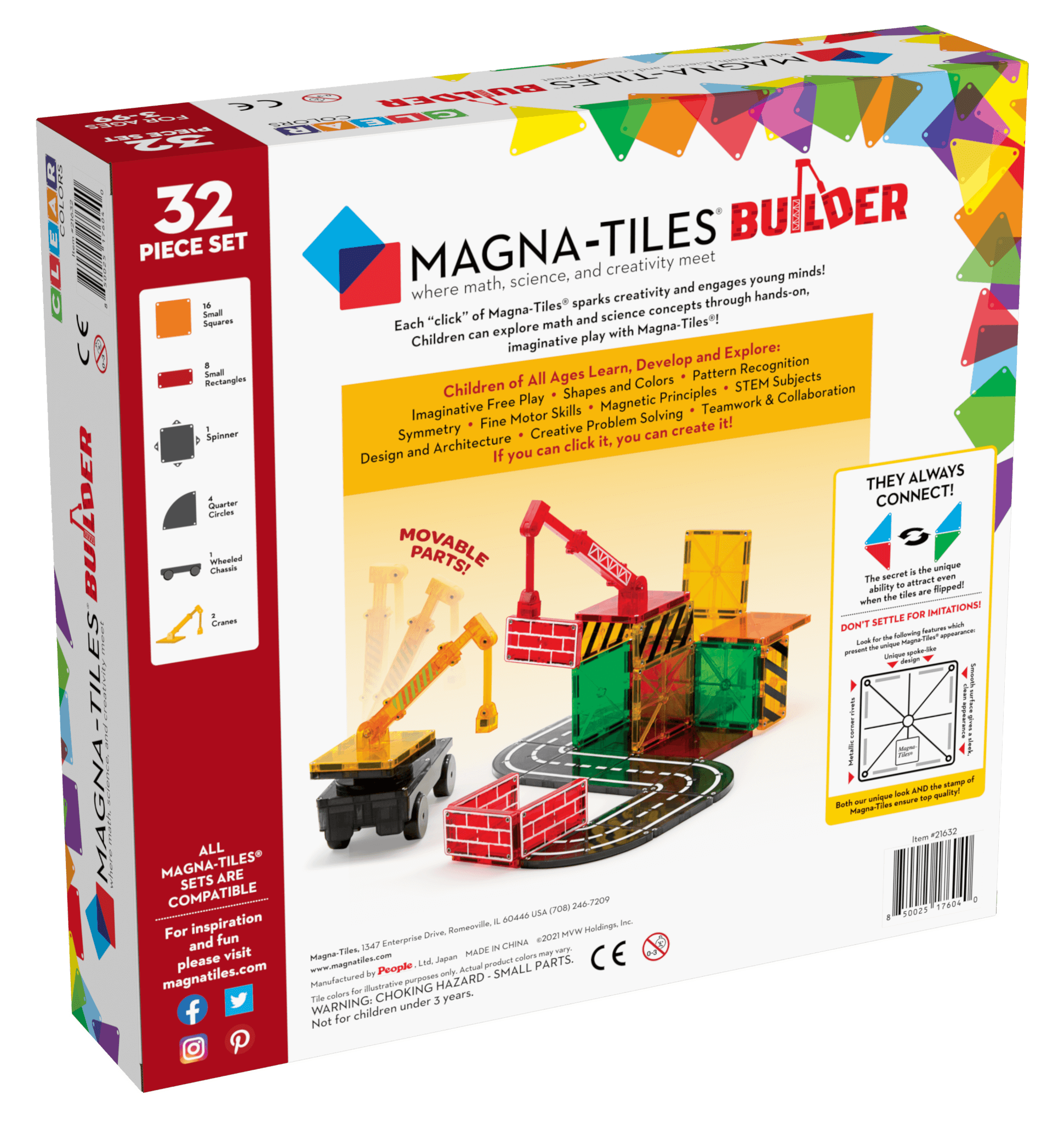 Magna-Tiles builder