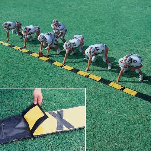 Pro-Down Adjustable Heavy-Duty Football Linemen Splits Marker