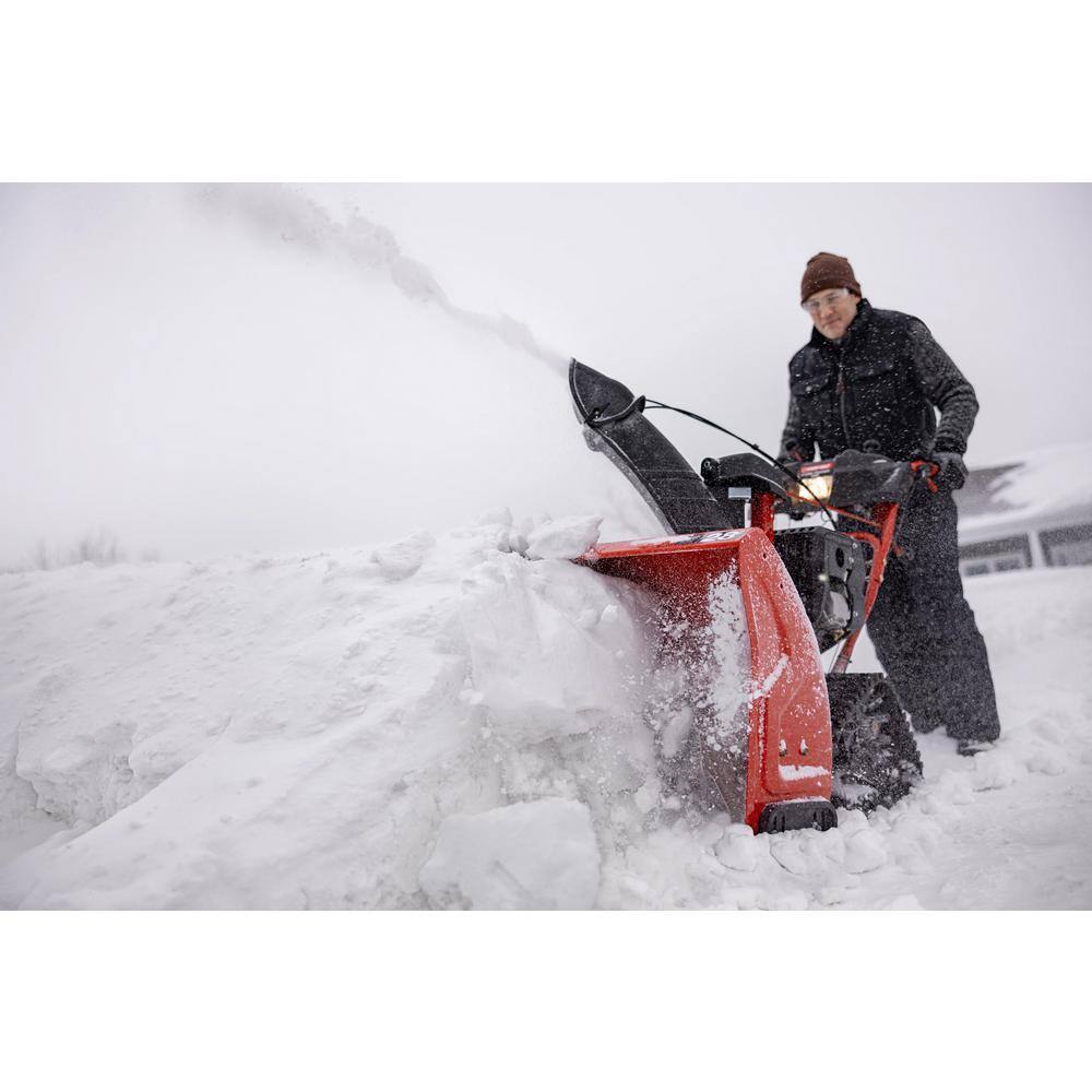 Troy-Bilt Storm Tracker 28 in. 277cc Two-Stage Electric Start Gas Snow Blower with Track Drive and Heated Grips Storm Tracker 2890