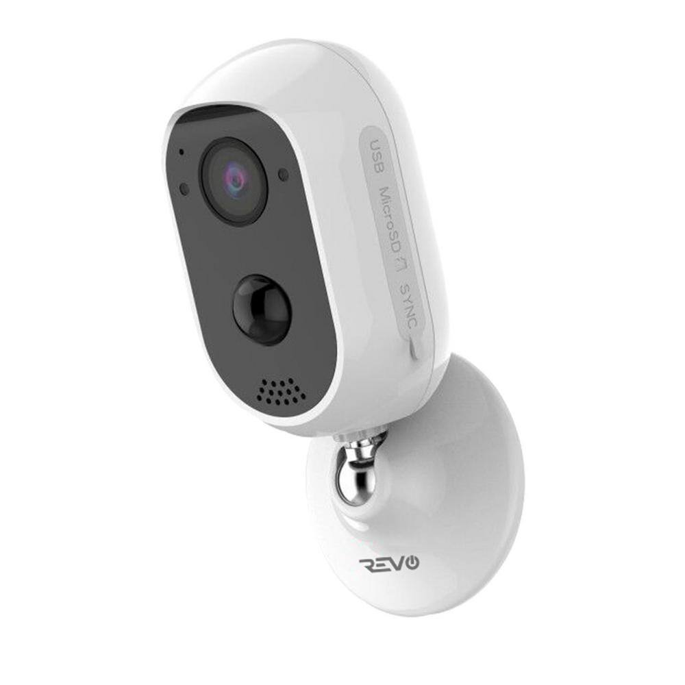 Revo Wireless 1080p Battery Operated IndoorOutdoor Smart Security Camera RWXCU32-32G