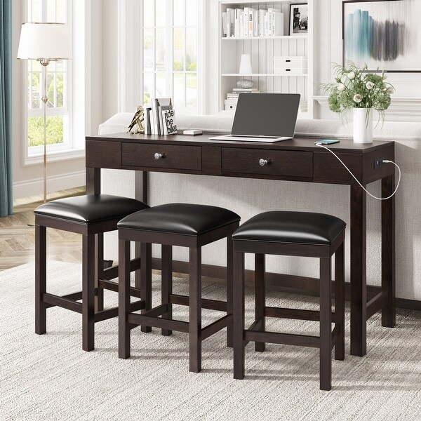 4-Piece Counter Height Table Set