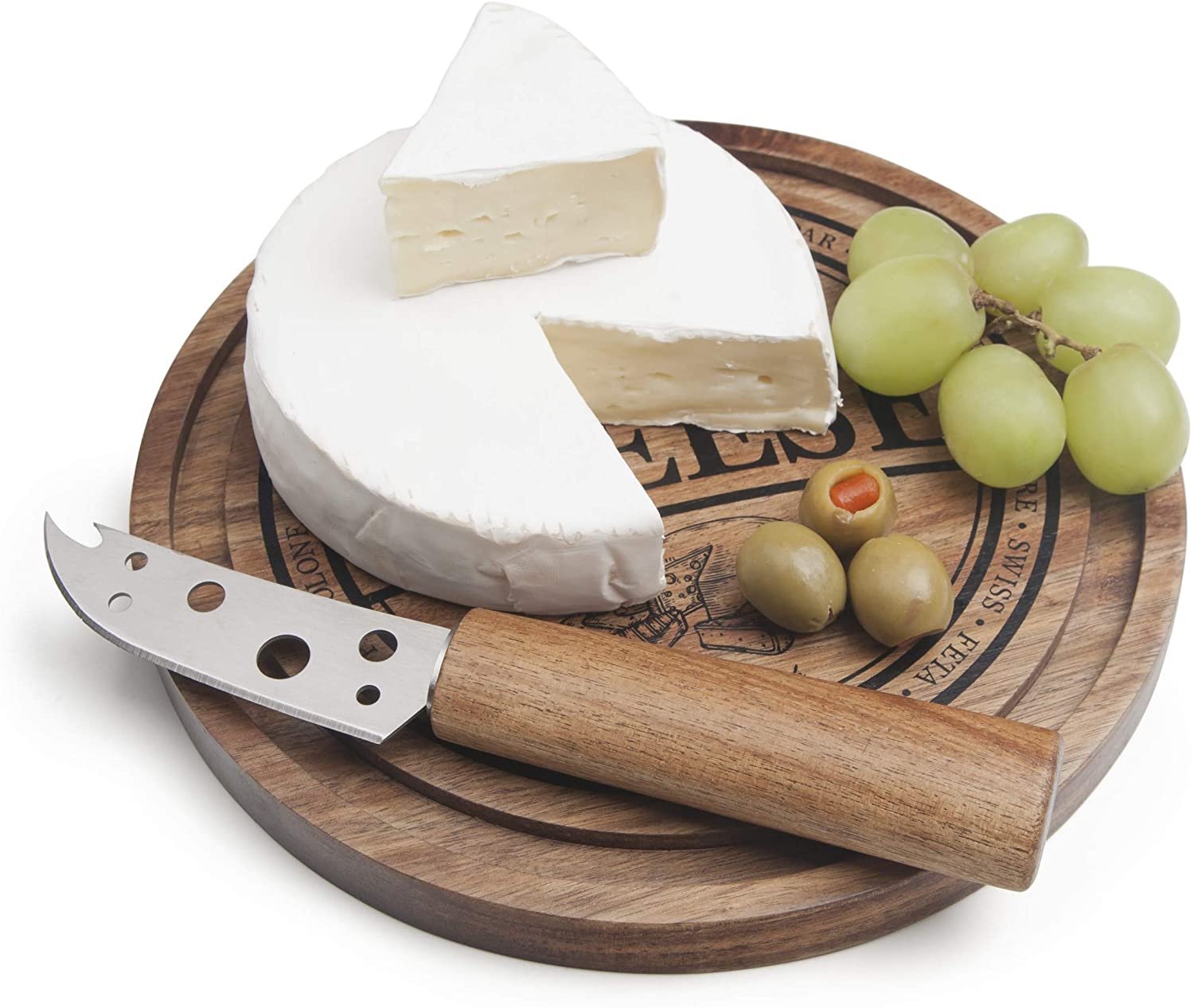 Final Touch 2 Piece Cheese Board Set