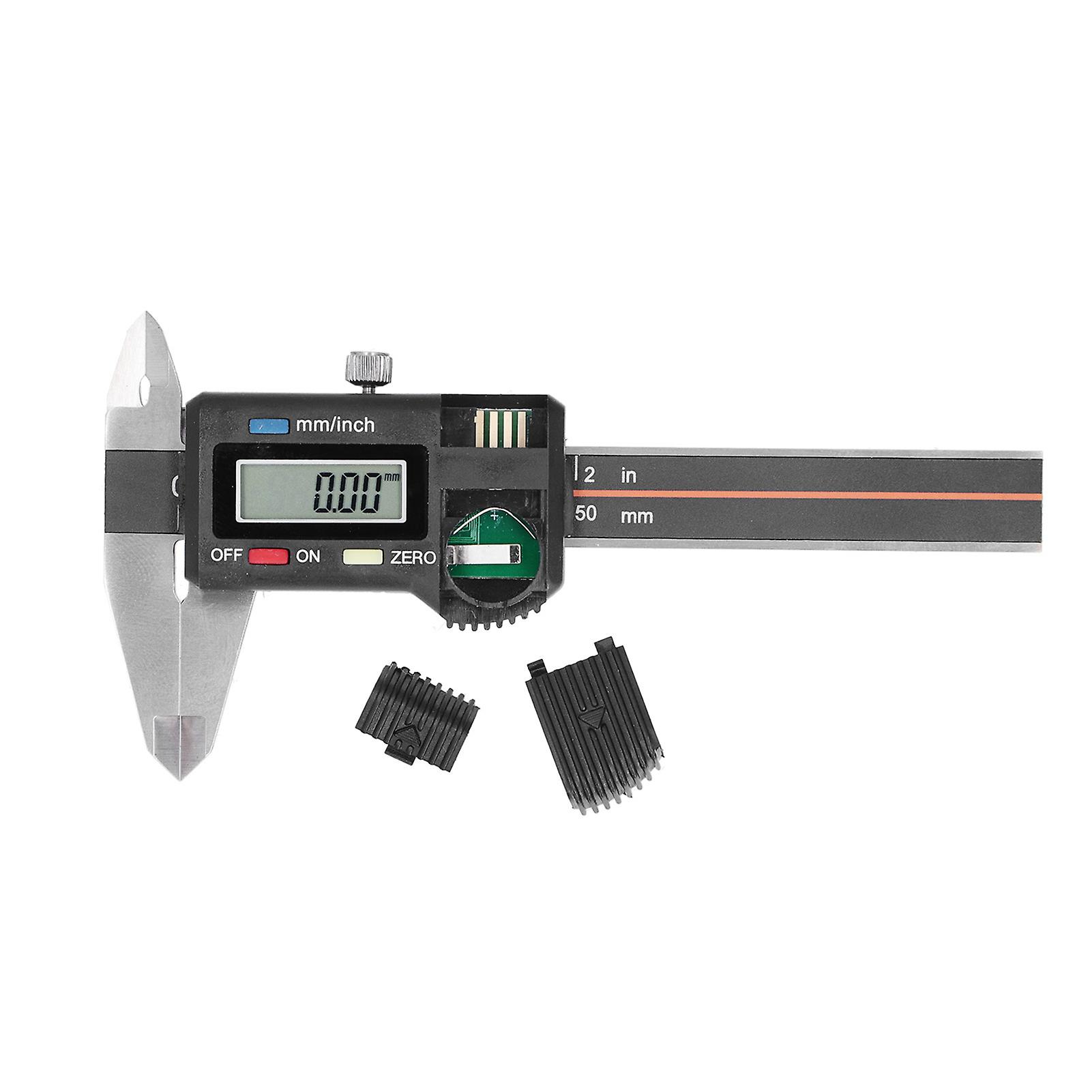 Digital Caliper Portable Electronic Measuring Tool For Mechanical Processing - Stainless Steel With Clear Reading Screen