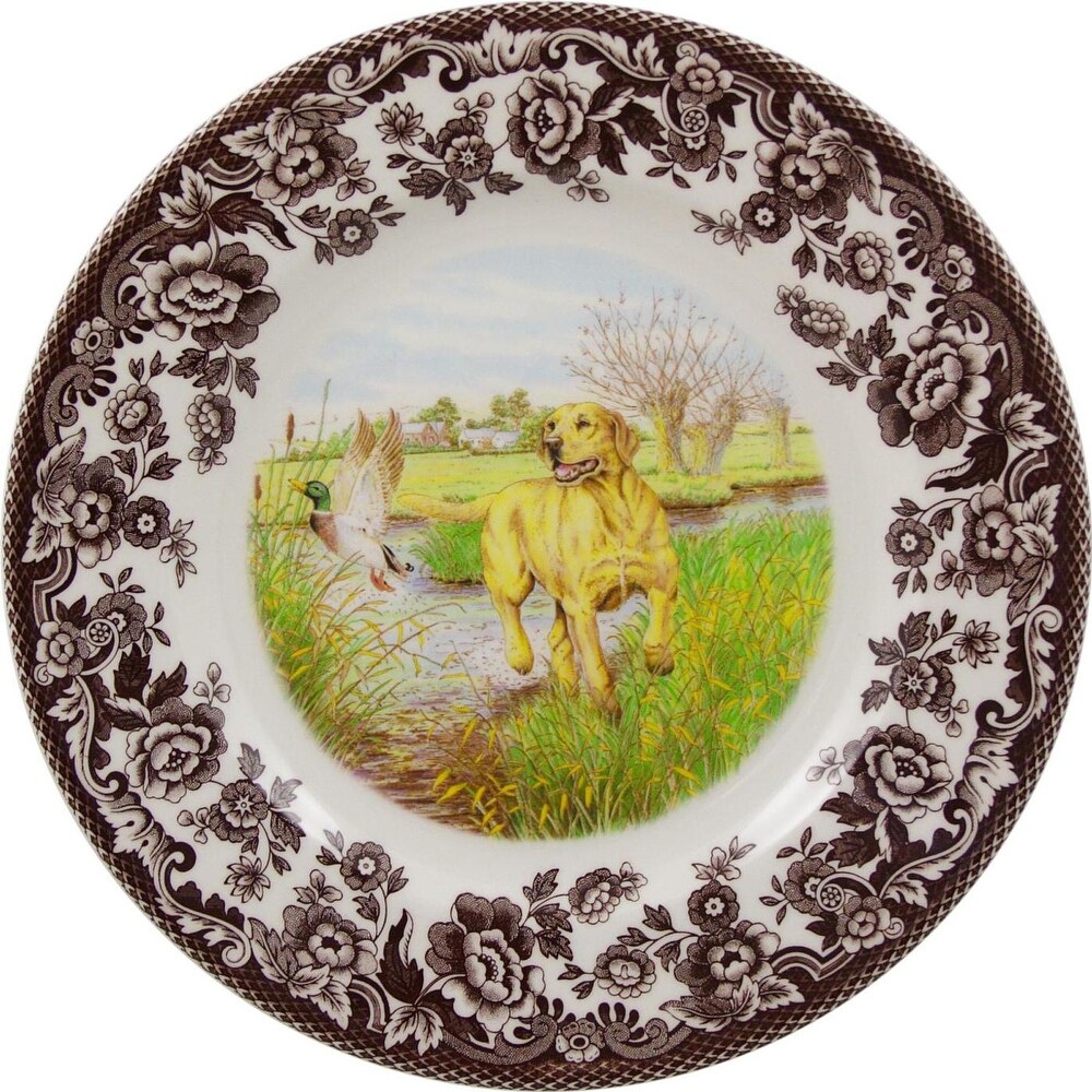 Spode Woodland Salad Plate Assorted Animals
