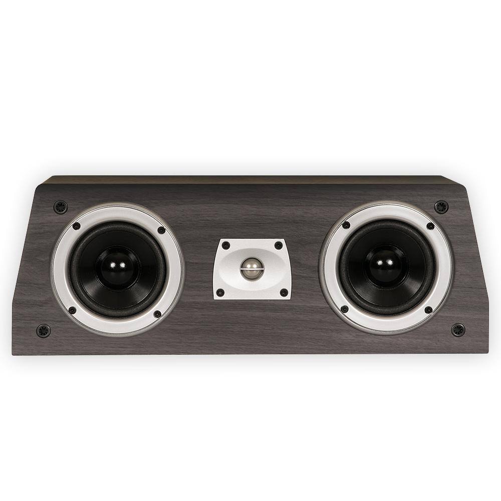 Theater Solutions by Goldwood Bookshelf Center Channel Speaker Surround Home Theater C1