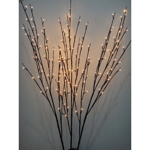 50 Willow Branch Christmas Lights