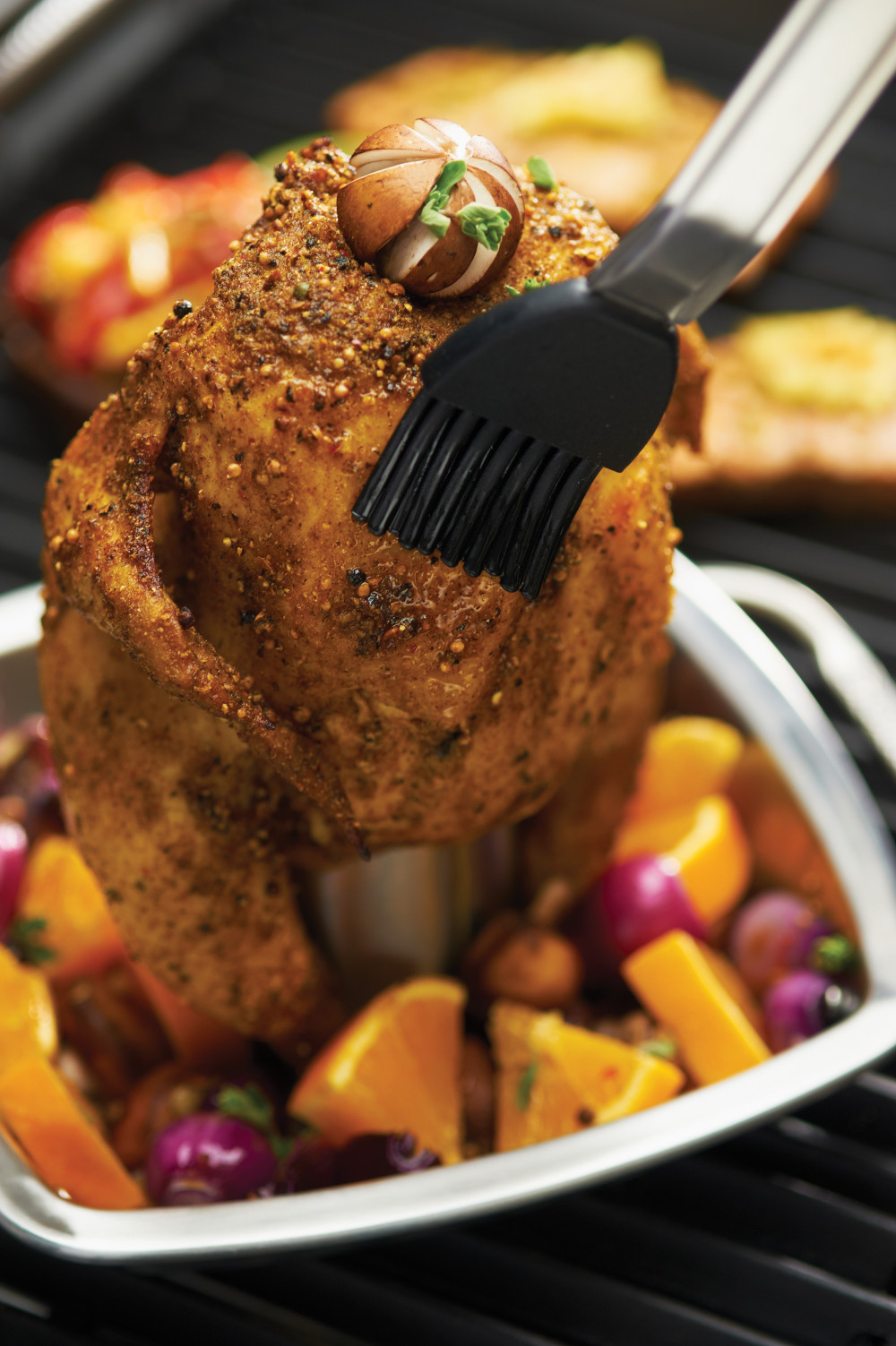 Stainless Steel Imperial Series Chicken Roaster