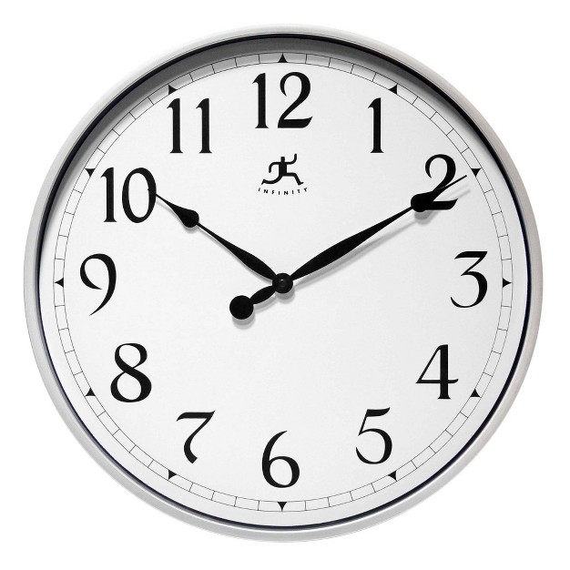 Silent Movement Wall Clock Infinity Instruments